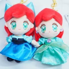 TINY プリンセス アリエル ぬいぐるみ プラッシュ キーチェーン - メルカリ