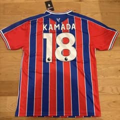 新品未使用】クリスタルパレス 鎌田大地 25/26 ユニフォーム Lサイズ