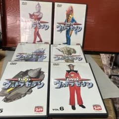 dvd ウルトラセブン 6本セット1.2.3.4.5.6.巻 - メルカリ