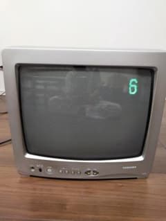 東芝カラーテレビ 14AR5 ブラウン管テレビ - メルカリ