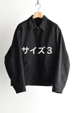 COMOLI（コモリ） ブラックデニムジップショートジャケット 26SS 3