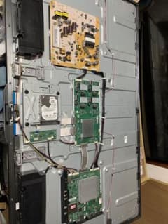 フナイ液晶テレビFL-55U4110 基盤セット - メルカリ