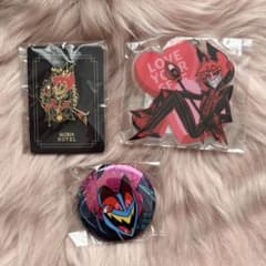 正規品•最安値】ハズビンホテル アラスター バレンタイン キーチェーン