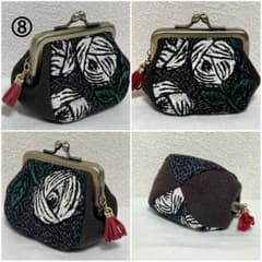 がま口ポーチ⭐︎ ミナペルホネン⑧ - メルカリ