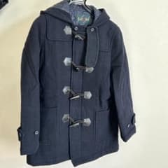ネイビー ダッフルコート ウール混紡 イーストボーイ 9号 - メルカリ