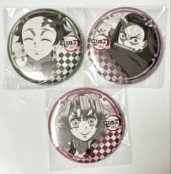 鬼滅の刃 ダイニング 缶バッジ お楽しみくじ 景品 炭治郎 禰豆子 蜜璃