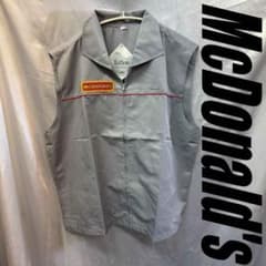 新品/非売品/マクドナルド/制服/ユニフォーム/ベスト/3Lサイズ