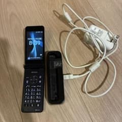 SH-01J docomo AQUOS ケータイ ブルーブラック ドコモガラホ - メルカリ