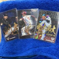 WBC 侍ジャパン 則本昂大 プロ野球チップス 金箔 - メルカリ