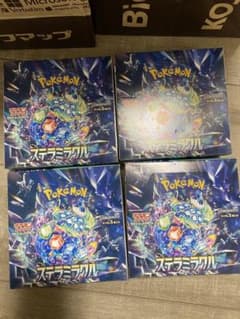 ポケモンカード 拡張パック ステラミラクル 4BOX シュリンクなし
