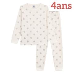 新品 未使用 25AW プチバトー 長袖 パジャマ ハート ラメ 4ans - メルカリ