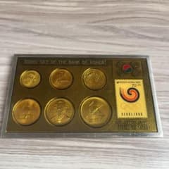 韓国銀行 1988年 ソウルオリンピック 記念硬貨セット - メルカリ