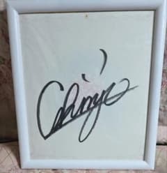 新庄剛志 直筆サイン色紙 阪神タイガース 日本ハム ファイターズ