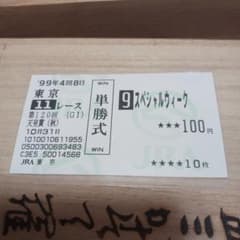 現地単勝天皇賞(秋) スペシャルウィーク 100円 - メルカリ