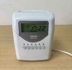 AMANO タイムレコーダー MX-100 - メルカリ