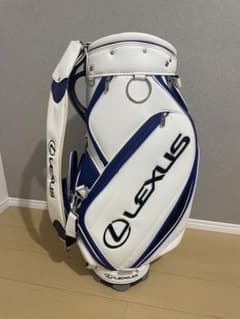 LEXUSディーラー限定 キャディバッグ ホワイト/ブルー - メルカリ
