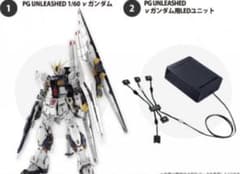 新品 PG UNLEASHED 1/60 νガンダム + LEDユニットセット - メルカリ