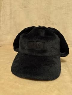 CA4LA 防寒 キャップ 耳当て付き ブラック - メルカリ
