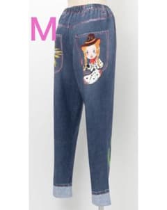 ツモリチサトスリープ デニム風ボトムス M 新品 ウェスタンカウガール