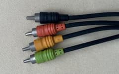 FOSTEX☆4 x RCAケーブル ☆Mogami製☆1.2Mx2本 - メルカリ