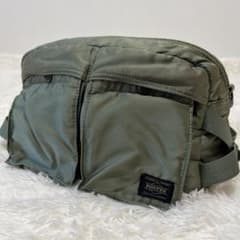 希少】ポーター タンカー ウエストバッグ セージグリーン カーキ