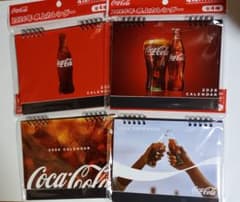 コカ・コーラ 2026年 卓上カレンダー Coca-Cola 全4種類セット - メルカリ