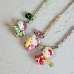 激レア・廃盤】ご当地キティ 根付け 3点セット（2002年〜2005年製