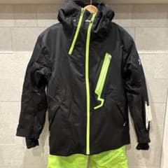 Mizuno スキーウェア 上L 下XL黒/緑 - メルカリ