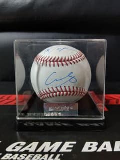 大谷翔平 山本由伸 佐々木朗希 直筆サインボール ドジャース 3選手