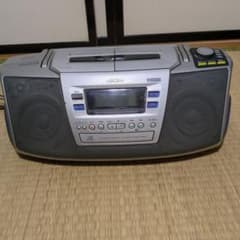 AIWA アイワ CDラジカセ ダブルラジカセ CSD-EL55 - メルカリ