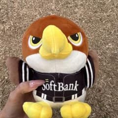 SoftBank Hawks ぬいぐるみ 鷹 - メルカリ