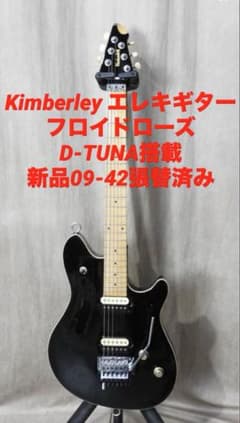 中古)Kimberley エレキギター フロイドローズ Dチューナー搭載 - メルカリ