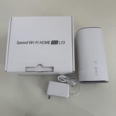 Speed Wi-Fi HOME 5G L13 無線LANルーター - メルカリ