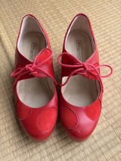 ベゴーニャ セルベラ 赤 フラメンコシューズ 35 - メルカリ