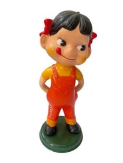 当時物 不二家 PEKO ペコちゃん 首振り人形 レトロ ヴィンテージ 30cm