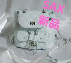 ♡ ダーリッチ Darich ♡ キルティングビジューミニリュック sax