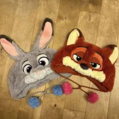 ディズニー ファンキャップ ニック ジュディ ズートピア 2点セット