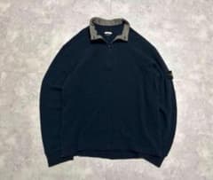 三好良着用stone island ハーフジップニットL everyone - メルカリ