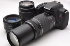 Canon キヤノン EOS kiss x9i 超望遠 トリプルレンズセット - メルカリ