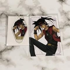 遊戯王 コラボカフェ本舗BLANC アクリルキーホルダー ブロマイド