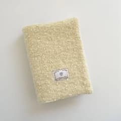 早い者勝ち 韓国 バインダー 貯金 リフィル ボア イエロー 毛糸 黄色