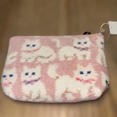 フェイラー FEILER モフモフネコチャン 舟形ポーチ - メルカリ