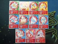 ポケモンキッズ】 当時物 11枚セット カメックス リザード ポケモン
