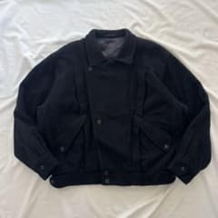 90's vintage ウールブルゾン ワイド短丈 アメカジ シティーボーイ