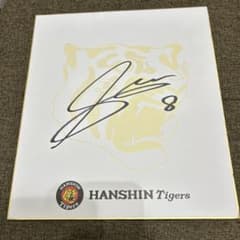 阪神タイガース 佐藤輝明 サトテル 直筆サイン 色紙 - メルカリ