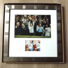 ベッケンバウアー直筆サイン入り西ドイツ代表1974フォト - メルカリ