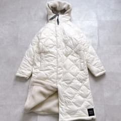 美品✨タイオン×ノーリーズ 別注ダイヤキルト×ボアロングダウン