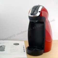 美品 ネスカフェ ドルチェグストジェニオ アイ レッド MD9747S-CR