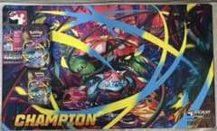 希少・海外版】メガフシギバナex チャンピオン プレイマット Tin缶