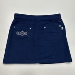 adidas golf アディダス ゴルフ スカート ネイビー Lサイズ - メルカリ